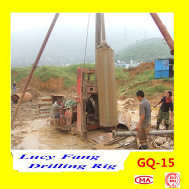 China Hot Sale Multi-functon GQ-15 Foundation Engineering Drilling Rig With 50 m Depth