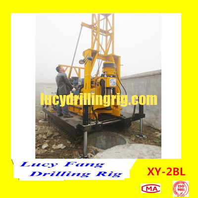 China Hot Sale XY-2BL Mobile Diamond Core Drilling Rig With 500 m Depth NQ And HQ