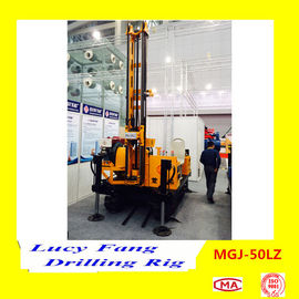 China Multi-function MGJ-50LZ Crawler Foundation Engineering Earth Auger Drilling Rig