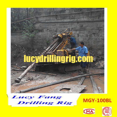 China Top Quality MGY-100BL Crawler Long Feed Stroke Earth Auger Fondation Drilling Rig