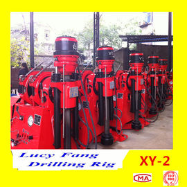 China Hot XY-2 Portable Skid Mounted Water Well Bore Hole Drilling Rig