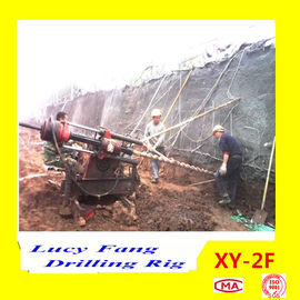 China Cheapest XY-2F Mobile Geotechnical Drilling Rig with 150-500 m Depth of NQ
