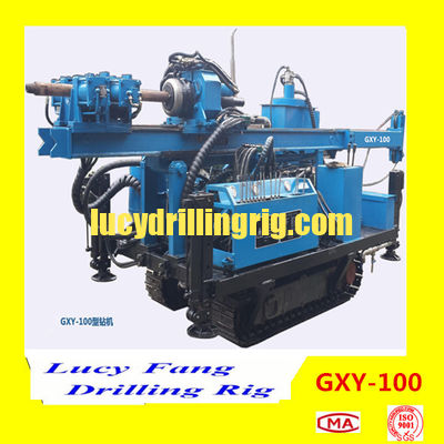 China Hot Multi-function GXY-100 Crawler  Hydraulic FoundatIon Earth Auger Drilling Rig