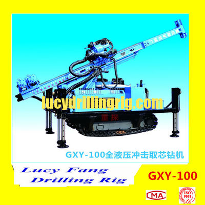 China Hot Multi-function GXY-100 Crawler  Hydraulic FoundatIon Earth Auger Drilling Rig