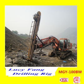 China Hot Sale Multifunction MGY-100BW Excavator Mounted Micropile hole  drilling rig