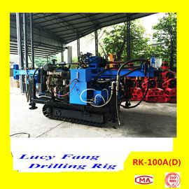 2015 Hot Sale China Crawler Mounted Hydraulic Geotechnical Drilling Rig RK-100A(D)