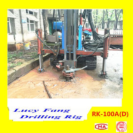 2015 Hot Sale China Crawler Mounted Hydraulic Geotechnical Drilling Rig RK-100A(D)