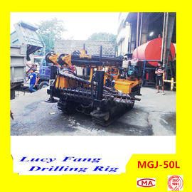 China Cheapest Portable Mini MGJ-50L Crawler Anchor Hole Earth Auger Drilliing rig