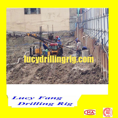 Russia Hot Multi-function MGJ-50L Crawler Mounted Earth Auger Drilling Rig for Foundation