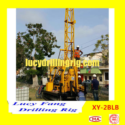 China Hot Sale XY-2BLB Mobile Crawler Geotechinacl Drilling Rig with SPT Equipment