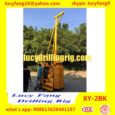 China Chongqing Hot Skid Mounted  XY-2B Geotechnical Drilling Rig With Deutz Engine F4L912