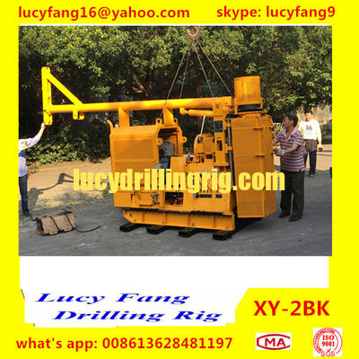 China Chongqing Hot Skid Mounted  XY-2B Geotechnical Drilling Rig With Deutz Engine F4L912
