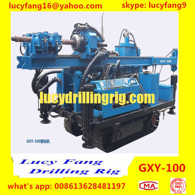 China Cheapest Multi-function Mobile Crawler GXY-100 Foundation Earth Auger Drilling Rig