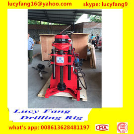 China Cheapest GX-1TD Mini Skid Mounted Soil Investigation Drilling Rig With SPT Hammer