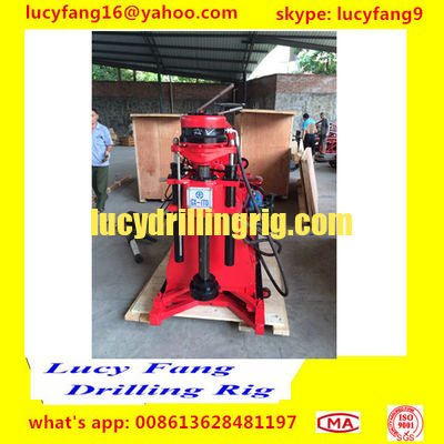 China Cheapest GX-1TD Portablbe Skid Mounted Soil Testing Drilling Rig 30-150 m Depth