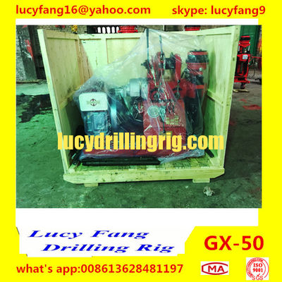 China Made GX-50 Mini Geotechnical Drilling Rig for Soil Investigation with 50 m Depth
