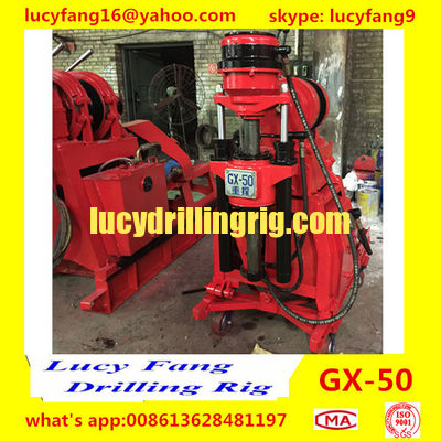 China Made GX-50 Mini Geotechnical Drilling Rig for Soil Investigation with 50 m Depth