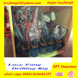 China Made Cheapest GX-50 Mini Geotechnical Drilling Rig with SPT Hammer for soil Testing