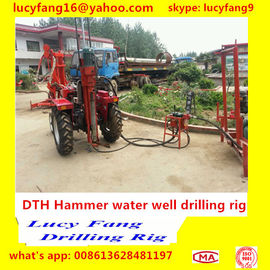 China Made Cheapest Tractor Mounted Water Well Drilling Rig For 50-70 Meters Depth