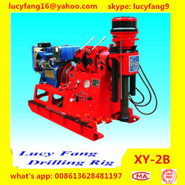 China Deutz Engine High Quality Thailand  Popular XY-2B Skid Mounted Spindle Type Geotechnical Core Drilling Machine