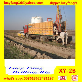 China Deutz Engine Cheapest High Quality XY-2B  Skid Mounted Geotechnical Core Drilling Rig With SPT Equipment
