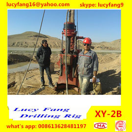 China Deutz Engine Cheapest High Quality XY-2B  Skid Mounted Geotechnical Core Drilling Rig With SPT Equipment