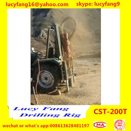 China Factory Price Good Quality Tractor Mounted Mobile Hydraulic Water Well Drilling Rig For 100-200m Depth