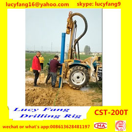 China Factory Price Good Quality Tractor Mounted Mobile Hydraulic Water Well Drilling Rig For 100-200m Depth