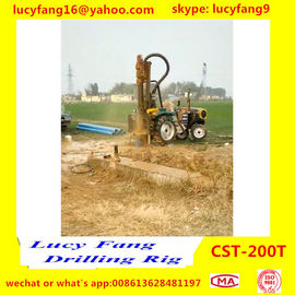 China Factory Price Good Quality Tractor Mounted Mobile Hydraulic Water Well Drilling Rig For 100-200m Depth