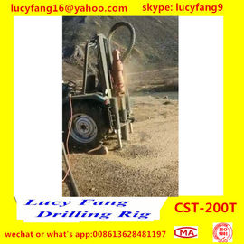 China Factory Price Good Quality Tractor Truck Mounted Mobile Hydraulic  Water Well Drilling Rig For 300 m Depth