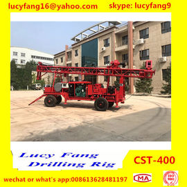 China Popular Good Quality Crawler Mounted Mobile  CST-200 Hydraulic Water Well Drilling Rig For 200 m Depth