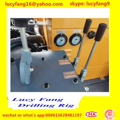 180 rubber crawler water well drilling rig