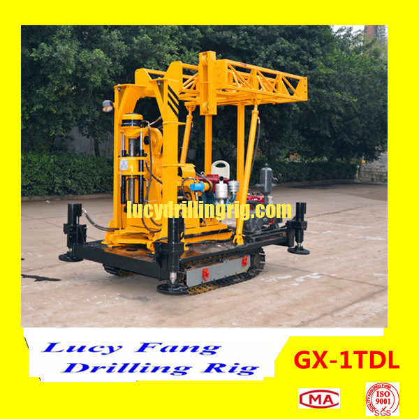 Hot Sale Top Quality Lowest  Mobile Soil Testing Drilling Rig With Mast and 30-100 m Depth