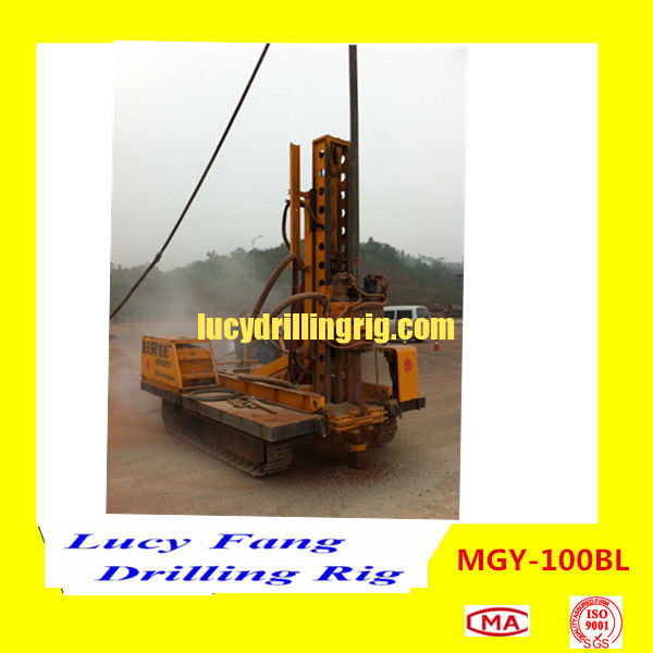 China Multi-function MGY-100BL Crawler Hydraulic DTH Hammer RC Core Sampling Drilling Rig