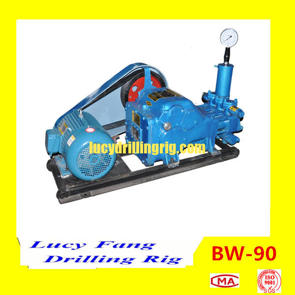 China Hot Top Quality Portable BW-90 Mud Pump for Diamond Core Drilling with 300 m Depth