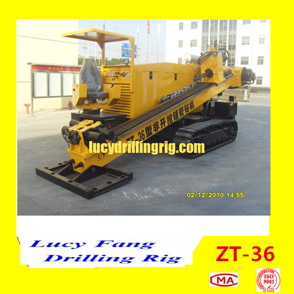 China Hot Multi-functional ZT-36 Water Pipe Laying Horizontal Directional Drilling Machine