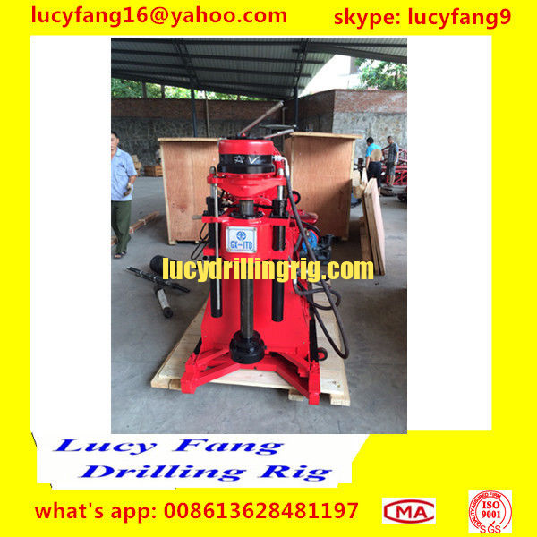 China Cheapest GX-1TD Mini Skid Mounted Soil Investigation Drilling Rig With SPT Hammer