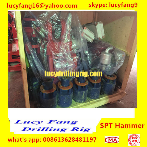 China Made Cheapest GX-50 Mini Geotechnical Drilling Rig with SPT Hammer for soil Testing