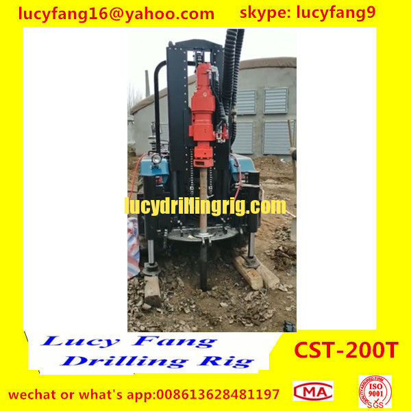 China Cheapest Good Quality Tractor Mounted Mobile Water Well Drilling Rig For 300m Depth